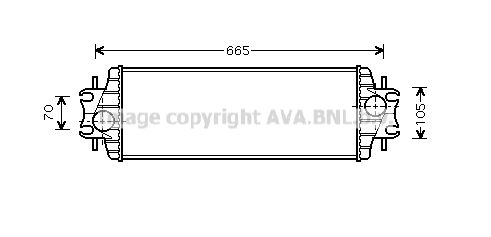 AVA QUALITY COOLING Starpdzesētājs RT4328